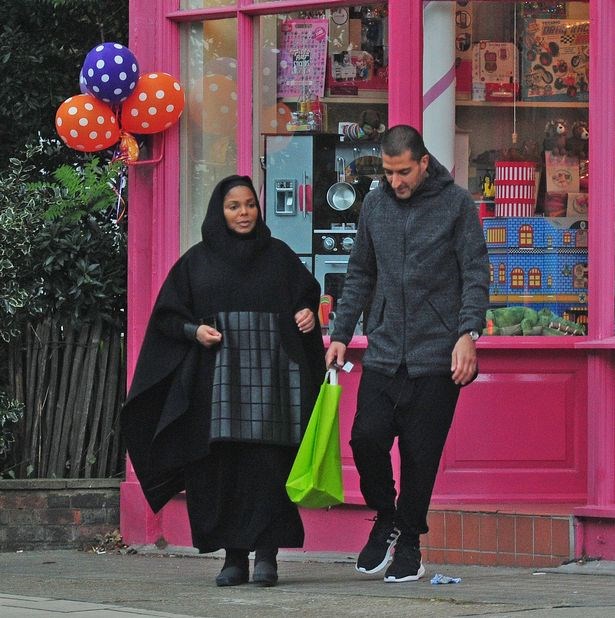 Janet Jackson and her husband Wissam Al Manna popped out shopping